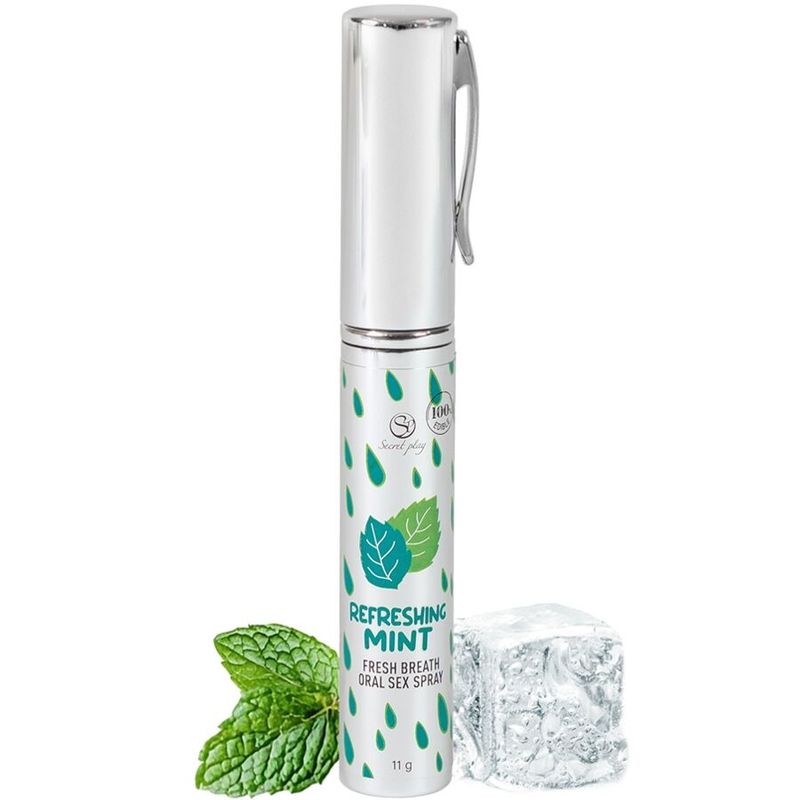SECRETPLAY - SPRAY ORALE RINFRESCANTE ALLA MENTA SECRETPLAY - REFRESHING MINT ORAL SEX SPRAY