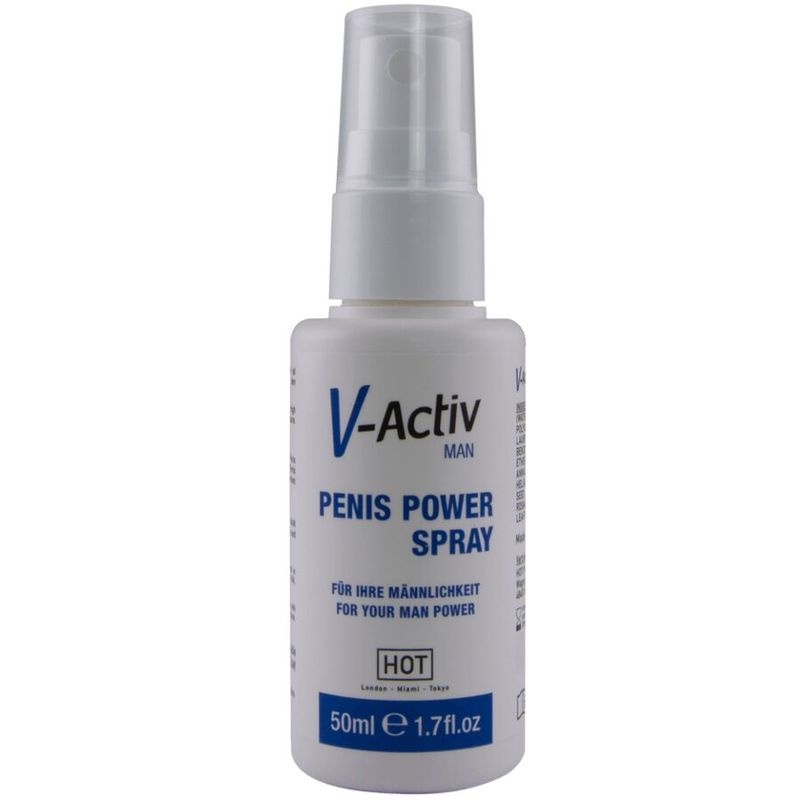 HOT - V-ACTIV PENIS POWER SPRAY PER UOMO 50 ML HOT - V-ACTIV PENIS POWER SPRAY PER UOMO 50 ML