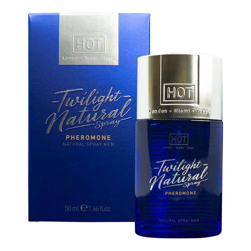 HOT - TWILIGHT PHEROMONE SPRAY NATURALE UOMO 50 ML HOT - TWILIGHT PHEROMONE NATURAL SPRAY MEN 50 ML