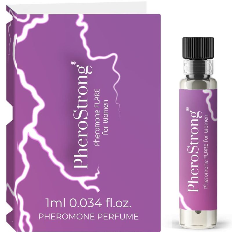 PHEROSTRONG - PROFUMO AI FEROMONI FLARE PER DONNA 1 ML PHEROSTRONG - FLARE PHEROMONE PERFUME FOR WOMEN 1 ML
