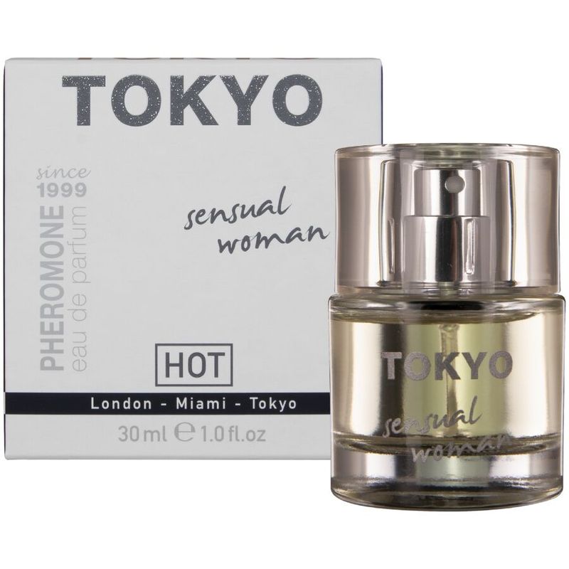 HOT - PROFUMO AI FEROMONI TOKYO SENSUAL WOMAN 30 ML HOT - PHEROMONE PERFUME TOKYO SENSUAL WOMAN 30 ML