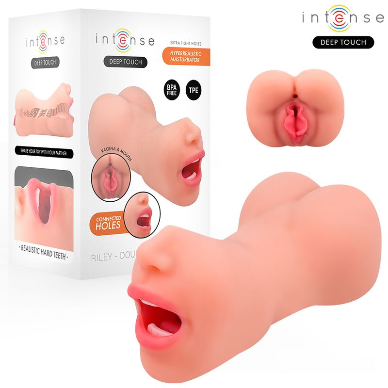 INTENSE DEEP TOUCH - MASTURBATORE RILEY A DOPPIA BOCCA E VAGINA INTENSE DEEP TOUCH - MASTURBATORE RILEY A DOPPIA BOCCA E VAGINA