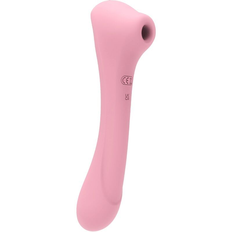FEMINTIMATE - DAISY MASSAGGIATORE ASPIRAZIONE E VIBRATORE ROSA FEMINTIMATE - DAISY MASSAGER SUCTION AND VIBRATOR PINK