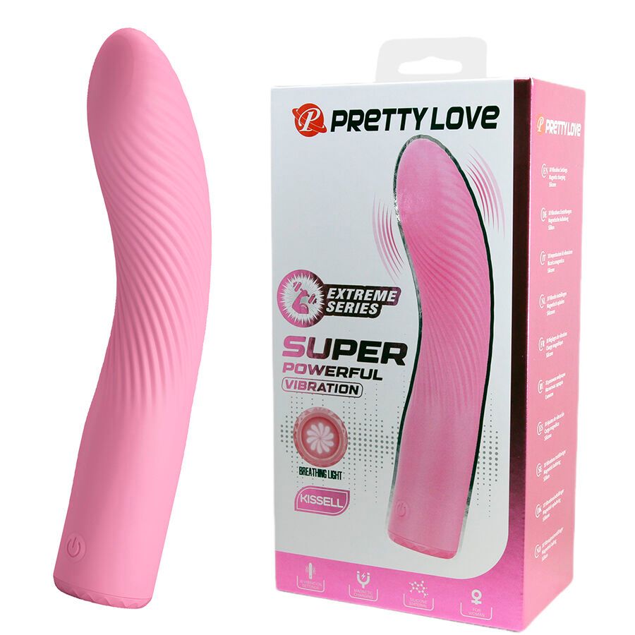 PRETTY LOVE - KISELL G-SPOT PINK VIBRATOR