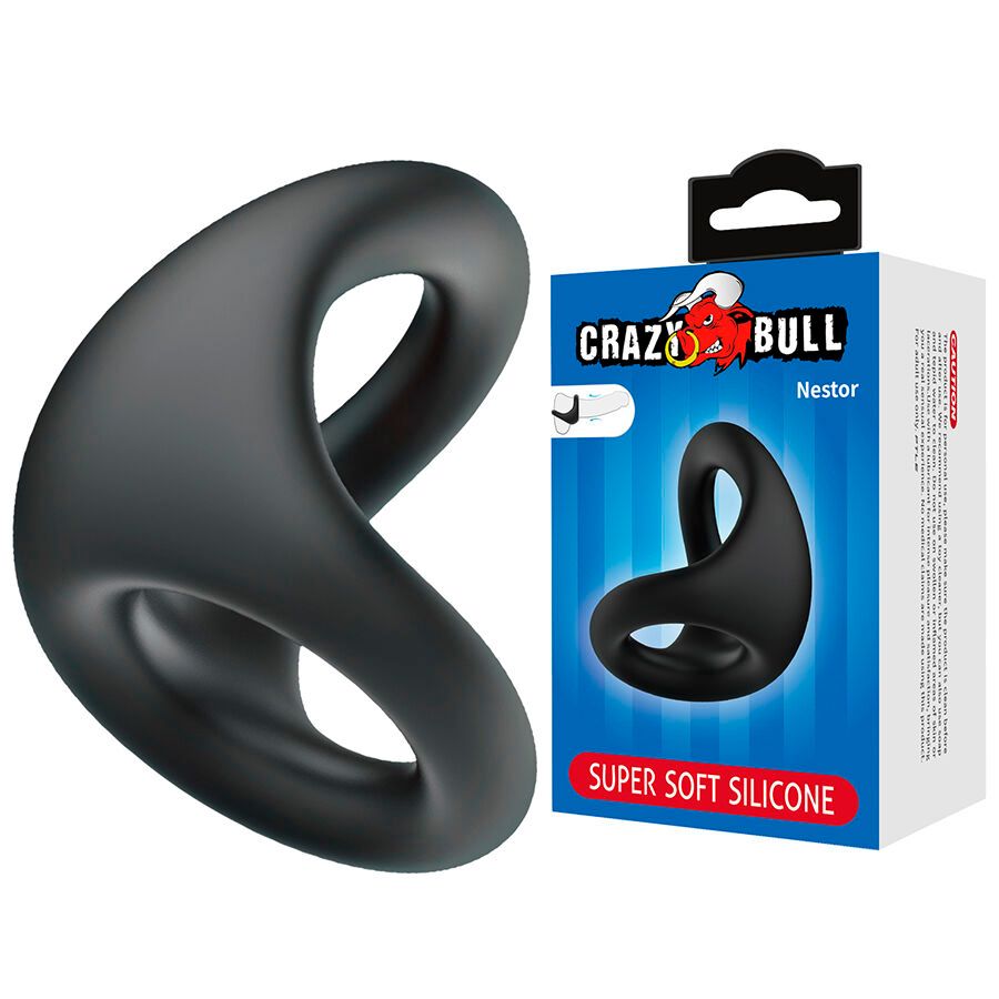 CRAZY BULL - NESTOR ERGONOMIC PENIS AND TESTICLE RING