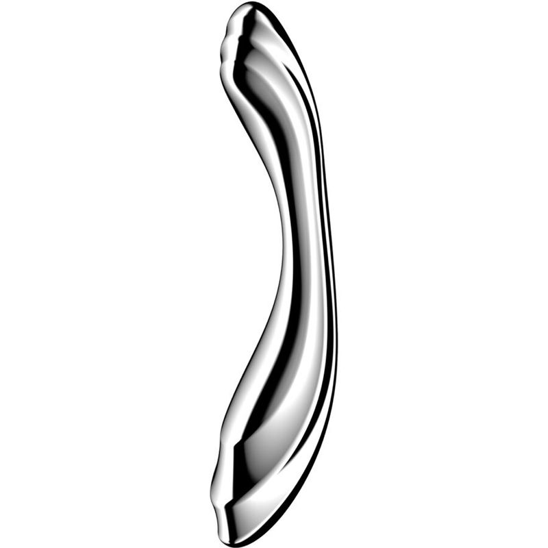 SATISFYER - DILDO A DOPPIA ESTREMIT� IN ACCIAIO INOX PURE GRAVITY 2 SATISFYER - DILDO A DOPPIA ESTREMIT� IN ACCIAIO INOX PURE GRAVITY 2
