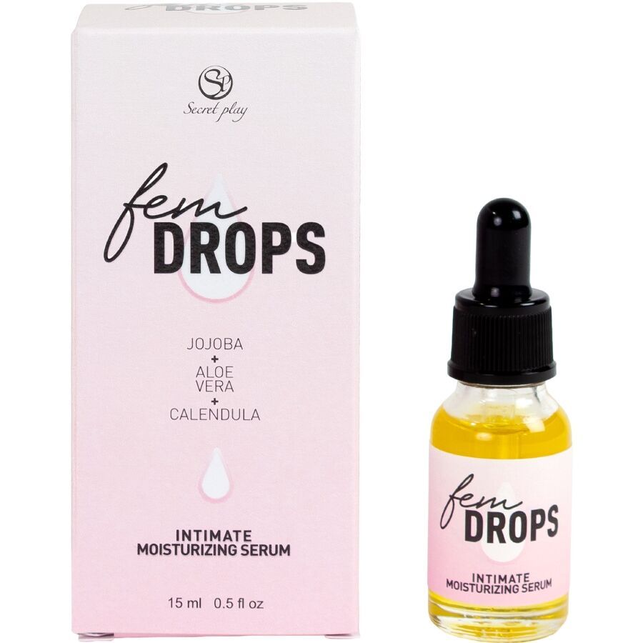 SECRETPLAY - FEM DROPS SIERO IDRATANTE INTIMO 15 ML SECRETPLAY - FEM DROPS SIERO IDRATANTE INTIMO 15 ML