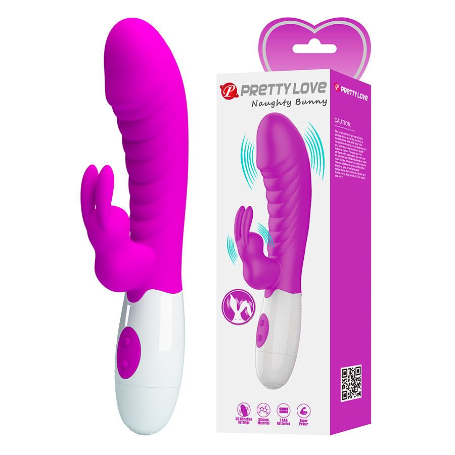 PRETTY LOVE - NAUGHTY BUNNY PURPLE VIBRATOR