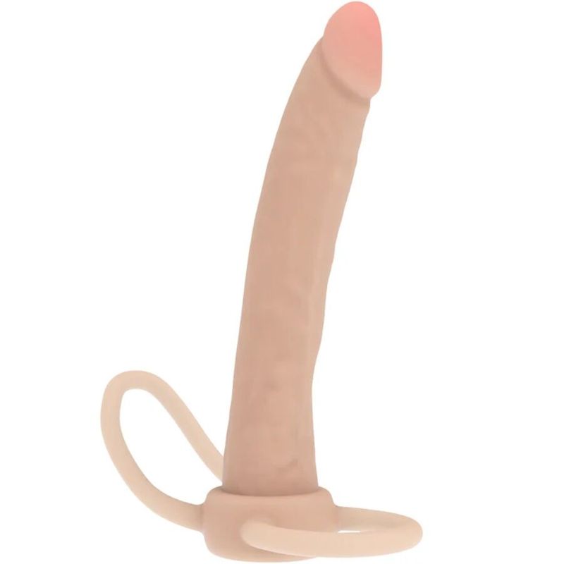 GET REAL - PENETRATORE ANALE IN SILICONE DOUBLE TROUBLE 16 CM GET REAL - DOUBLE TROUBLE SILICONE ANAL PENETRATOR 16 CM