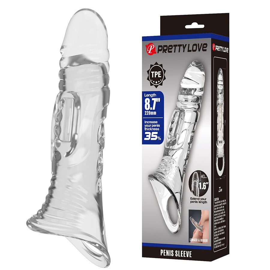 PRETTY LOVE - COPERTURA TRASPARENTE PER PENE