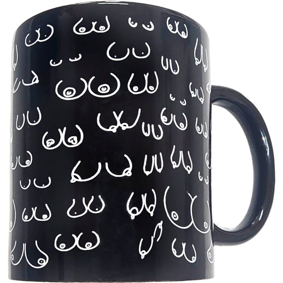 DIABLO PICANTE - TAZZA TETTE NERA 370 ML