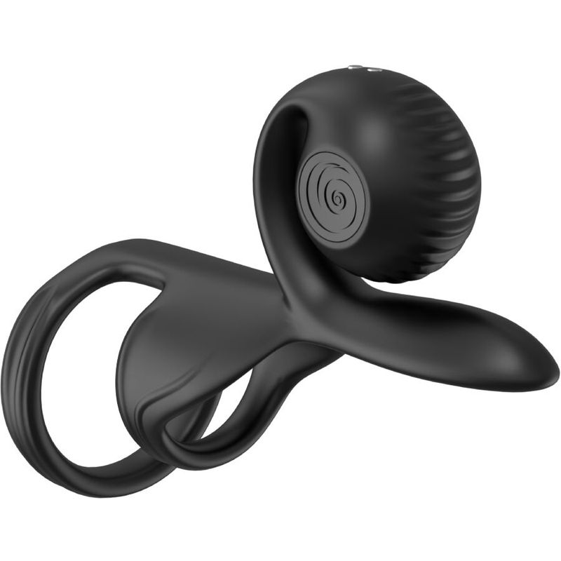 SNAIL VIBE - JOVI COUPLES RING TELECOMANDO NERO SNAIL VIBE - JOVI COUPLES RING TELECOMANDO NERO