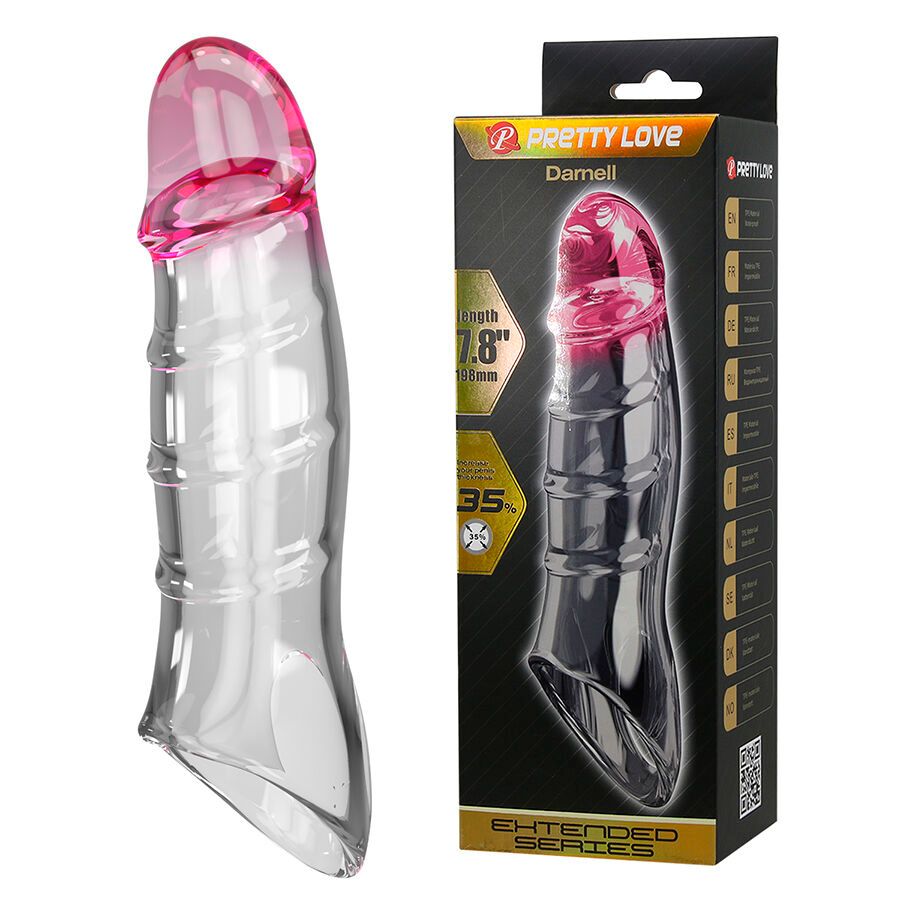 PRETTY LOVE - DARNELL TRANSPARENT EFFECT PENIS COVER