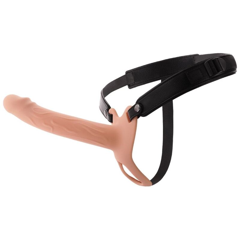 HIDDEN DESIRE - INFERNO GUAINA PER PENE STRAP-ON 20 CM HIDDEN DESIRE - INFERNO PENIS SLEEVE STRAP-ON 20 CM