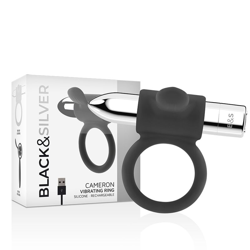 BLACK&SILVER - ANELLO RICARICABILE CAMERON ARGENTO BLACK&SILVER - ANELLO RICARICABILE CAMERON ARGENTO