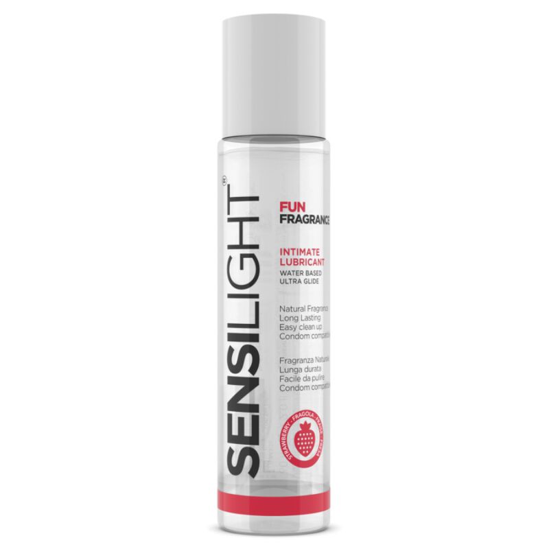 INTIMATELINE - LUBRIFICANTE A BASE ACQUA SENSILIGHT ALLA FRAGOLA 60 ML INTIMATELINE - LUBRIFICANTE A BASE ACQUA SENSILIGHT ALLA FRAGOLA 60 ML