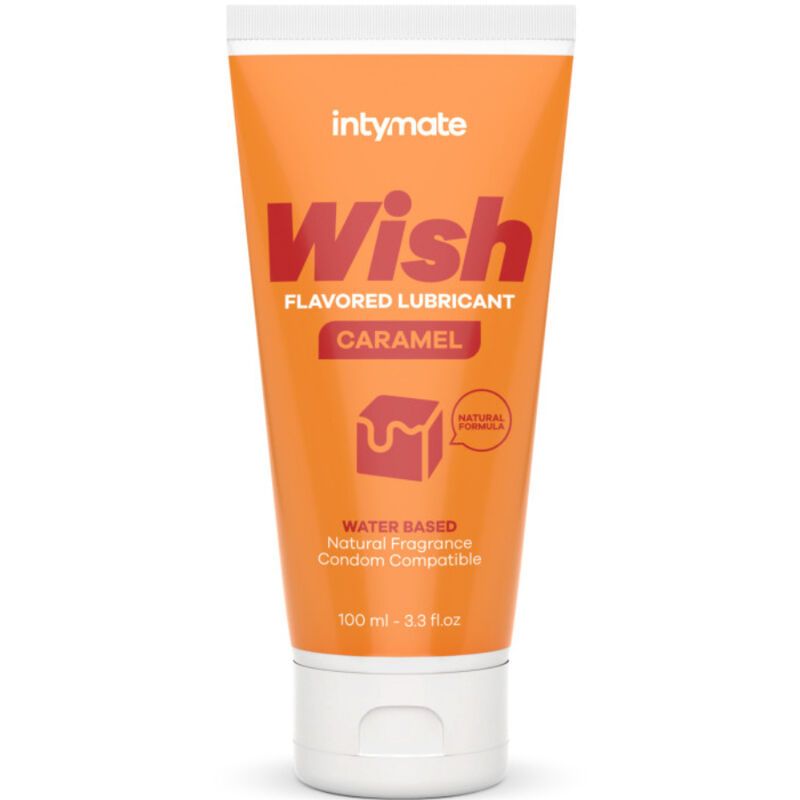 INTIMATELINE INTYMATE - WISH LUBRIFICANTE AL GUSTO CARAMELLO 100 ML INTIMATELINE INTYMATE - WISH CARAMEL FLAVORED LUBRICANT 100 ML
