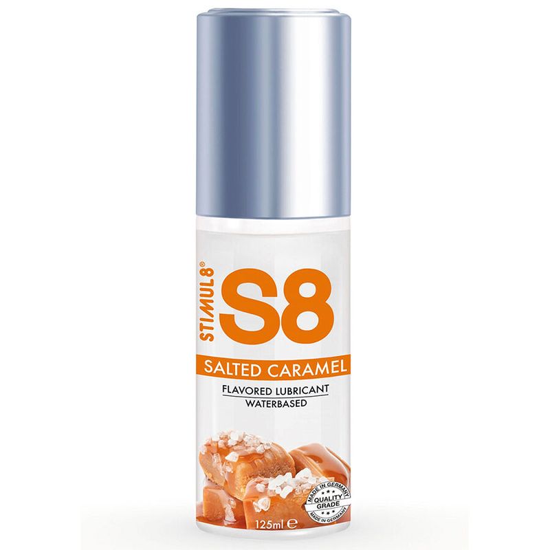 STIMUL8 - S8 LUBRIFICANTE AL CARAMELLO SALATO 125 ML STIMUL8 - S8 SALTED CARAMEL LUBRICANT 125 ML