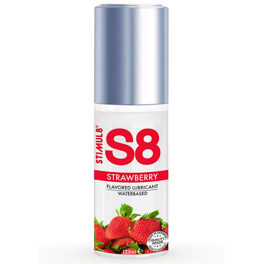 STIMUL8 - S8 LUBRIFICANTE ALLA FRAGOLA 125 ML STIMUL8 - S8 STRAWBERRY LUBRICANT 125 ML