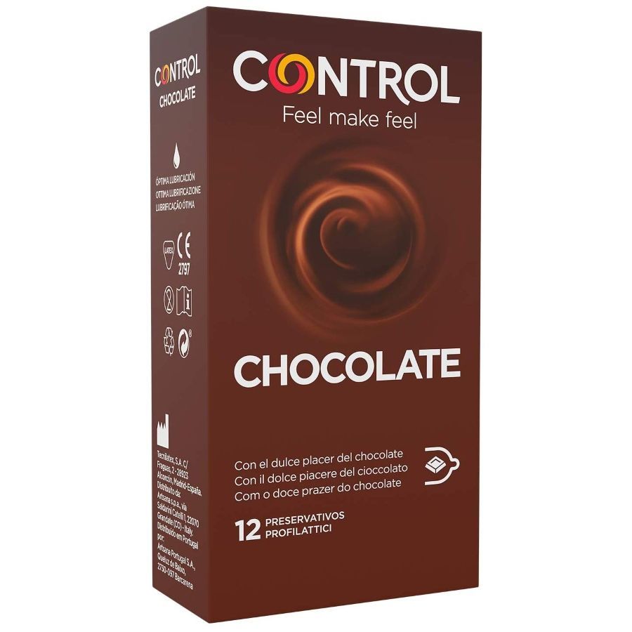CONTROL - ADAPTA CHOCOLATE CONDOMS 12 UNITS CONTROL - ADAPTA CHOCOLATE CONDOMS 12 UNITS