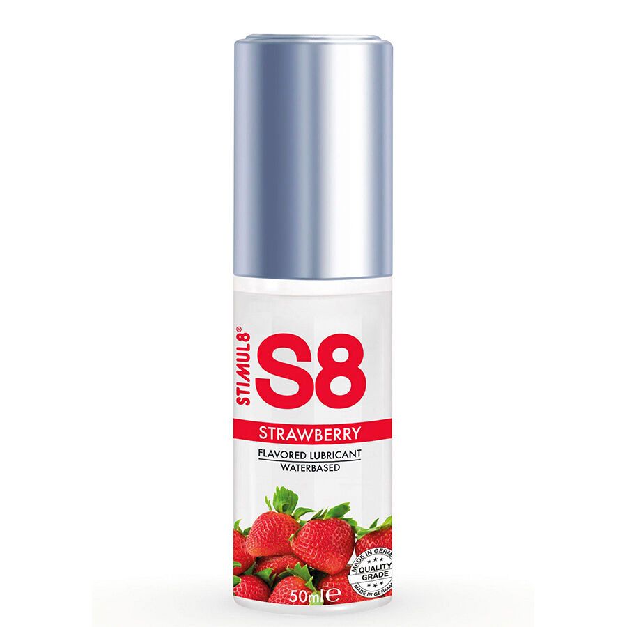 STIMUL8 - S8 LUBRIFICANTE ALLA FRAGOLA 50 ML STIMUL8 - S8 STRAWBERRY LUBRICANT 50 ML