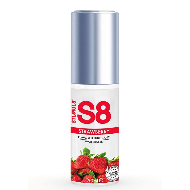 STIMUL8 - S8 LUBRIFICANTE ALLA FRAGOLA 50 ML STIMUL8 - S8 STRAWBERRY LUBRICANT 50 ML