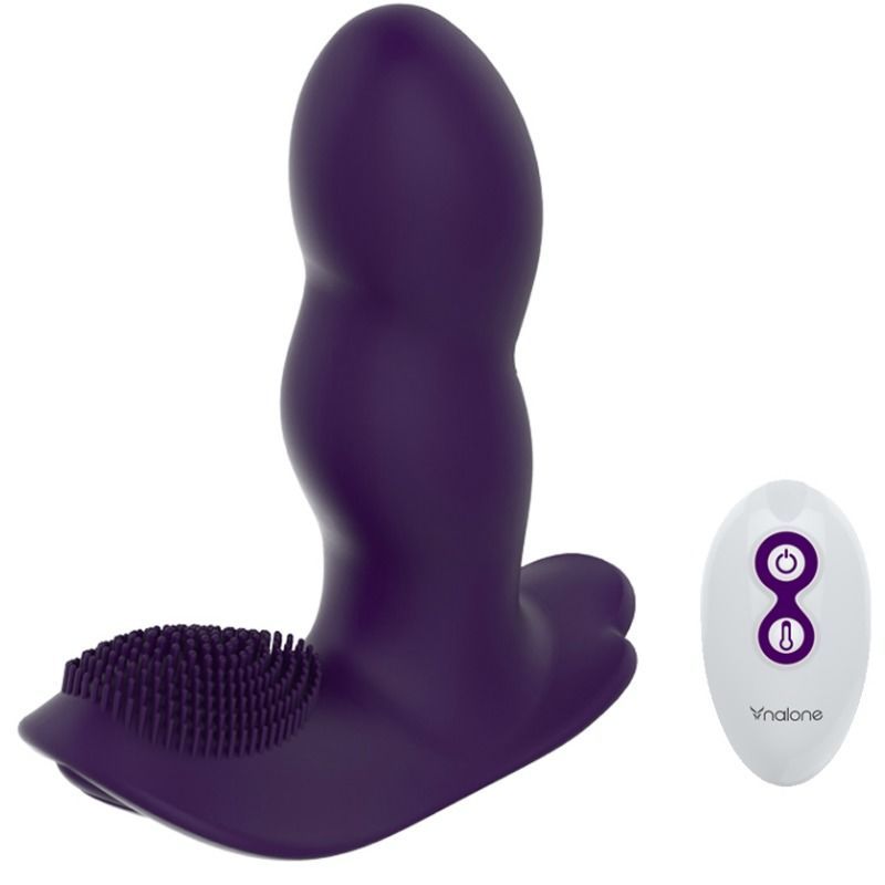 NALONE - MASSAGGIATORE CON TELECOMANDO LOLI - VIOLA NALONE - LOLI REMOTE CONTROL MASSAGER - PURPLE
