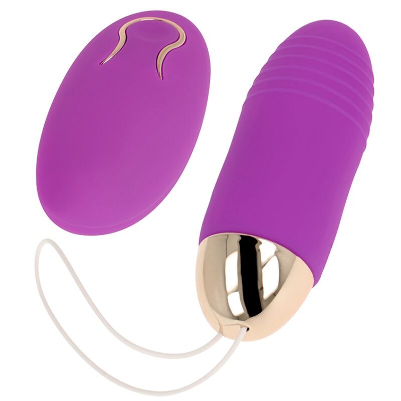 OHMAMA - UOVO VIBRANTE TELECOMANDO 10 VELOCITΒ· VIOLA OHMAMA - REMOTE CONTROL VIBRATING EGG 10 SPEEDS PURPLE