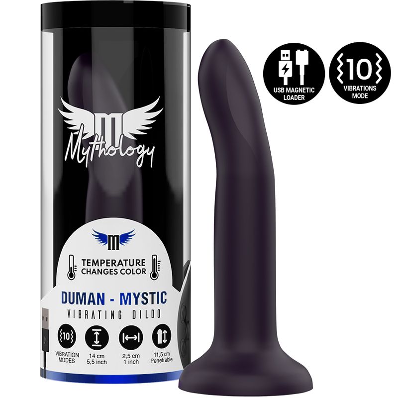MYTHOLOGY DUMAN MYSTIC DILDO S - VIBRATORE WATCHME COMPATIBILE CON TECNOLOGIA WIRELESS MYTHOLOGY DUMAN MYSTIC DILDO S - VIBRATOR WATCHME WIRELESS TECHNOLOGY COMPATIBLE