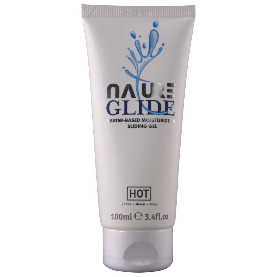 HOT - LUBRIFICANTE A BASE D'ACQUA NATURE GLIDE 100ML HOT - NATURE GLIDE WATER BASED LUBRICANT 100ML