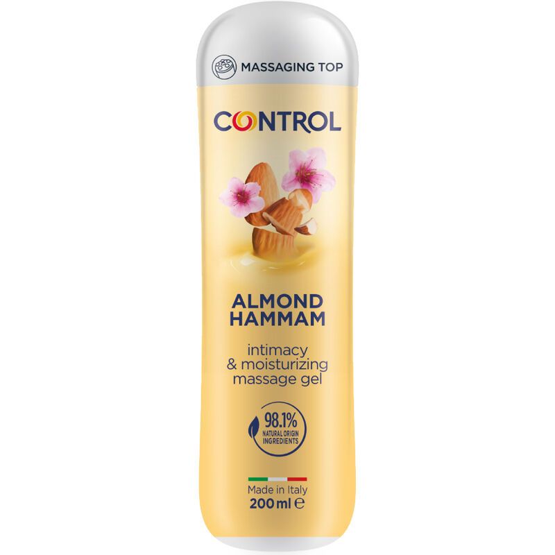 CONTROL - GEL DA MASSAGGIO HAMMAM ALLE MANDORLE 3 IN 1 200 ML CONTROL - GEL DA MASSAGGIO HAMMAM ALLE MANDORLE 3 IN 1 200 ML