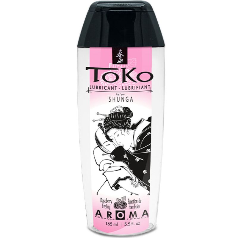 SHUNGA - TOKO LUBRIFICANTE AROMA LAMPONE EMOTION SHUNGA - TOKO AROMA RASPBERRY EMOTION LUBRICANT