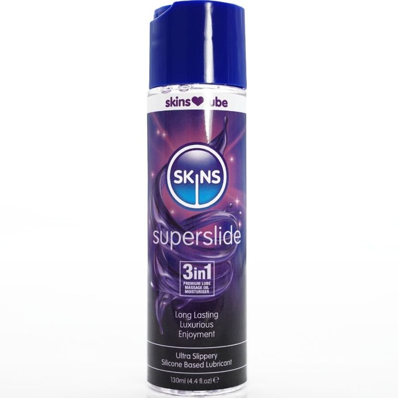SKINS - SUPERSLIDE LUBRIFICANTE A BASE DI SILICONE 130 ML SKINS - SUPERSLIDE LUBRIFICANTE A BASE DI SILICONE 130 ML