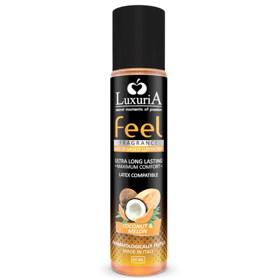 INTIMATELINE - LUXURIA FEEL LUBRIFICANTE A BASE ACQUA DI COCCO E MELONE 60 ML INTIMATELINE - LUXURIA FEEL LUBRIFICANTE A BASE ACQUA DI COCCO E MELONE 60 ML