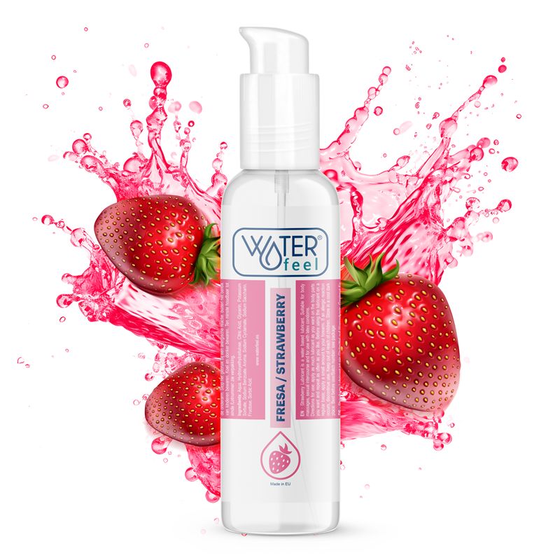 WATERFEEL - LUBRIFICANTE A BASE ACQUA DI FRAGOLA 175 ML