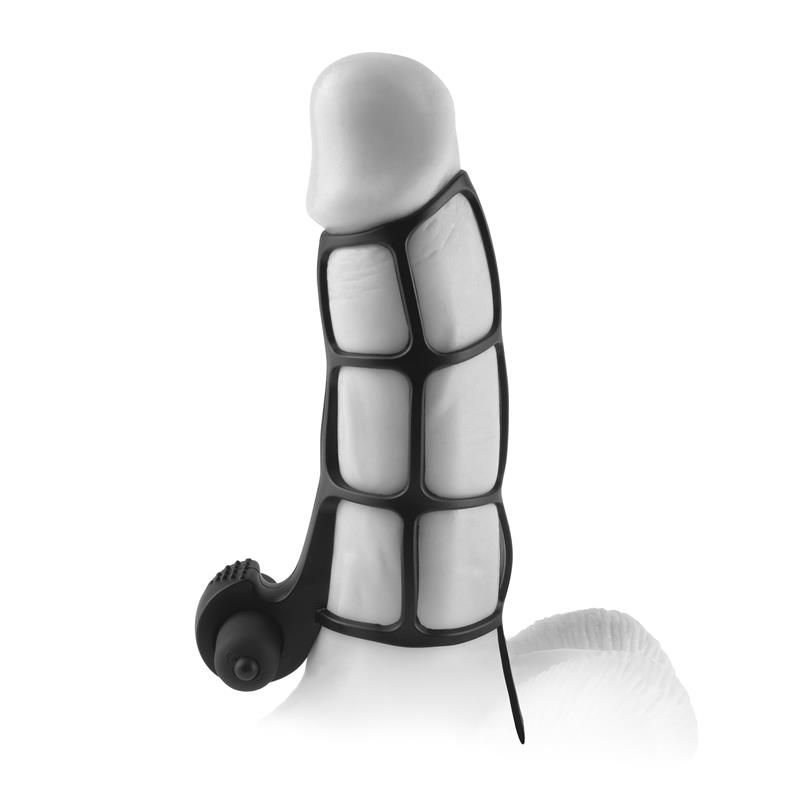 Fantasy X-tensions Deluxe Silicone Power Cage Black Fantasy X-tensions Deluxe Silicone Power Cage Black