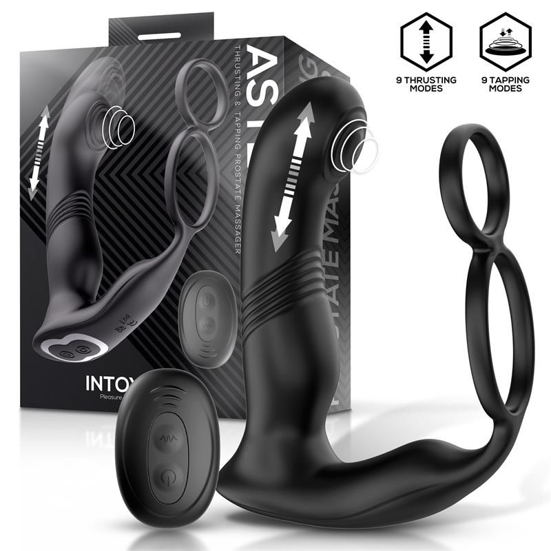 Astex Prostate Massager with Thrusting and Tapping Astex Prostate Massager with Thrusting and Tapping