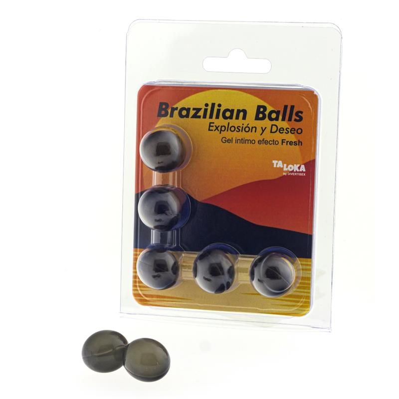 Set 5 Brazilian Balls Gel Fresh Effect Set 5 Brazilian Balls Gel Fresh Effect