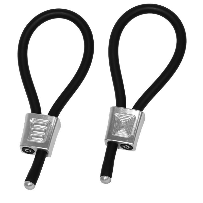 ElectraLoops Prestige Set of 2 Penis Rings Silver ElectraLoops Prestige Set of 2 Penis Rings Silver