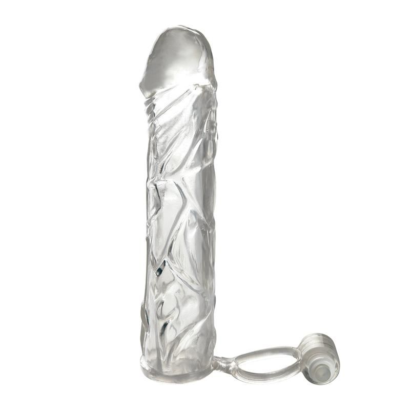 Fantasy X-tensions Vibrating Super Sleeve - Clear Fantasy X-tensions Vibrating Super Sleeve - Clear