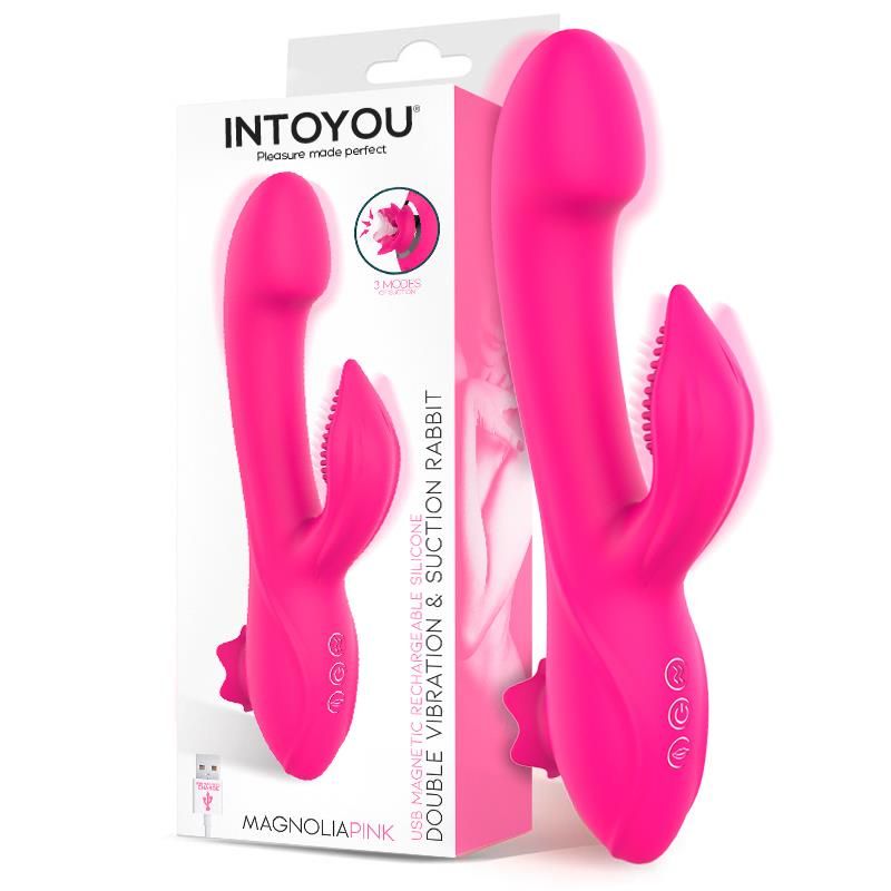 Magnoliapink Vibe with Suction Magnoliapink Vibe with Suction
