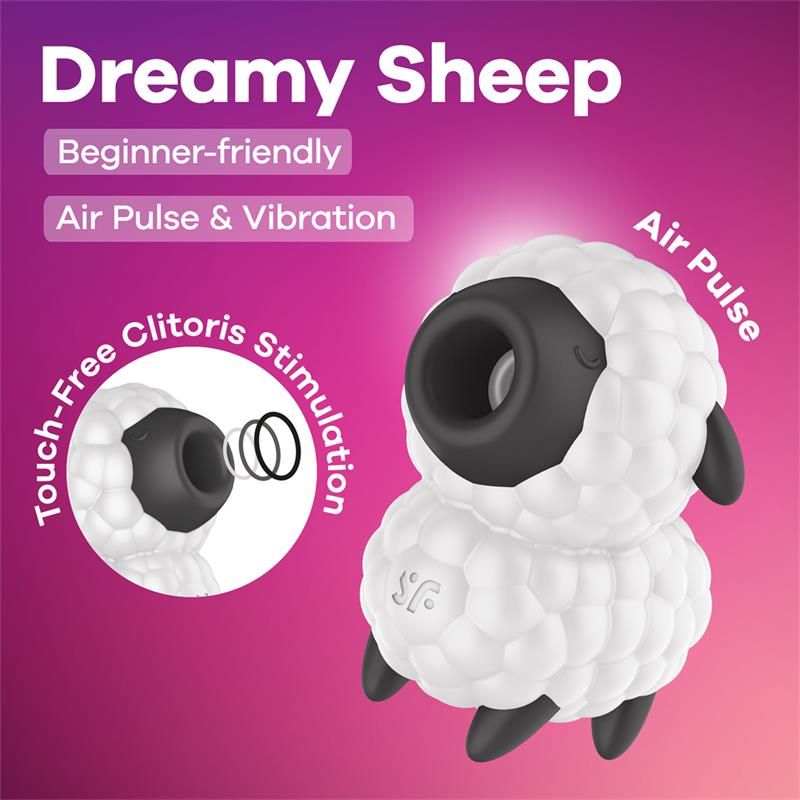 Dreamy Sheep Clitoris Sucker with Vibration Dreamy Sheep Clitoris Sucker with Vibration