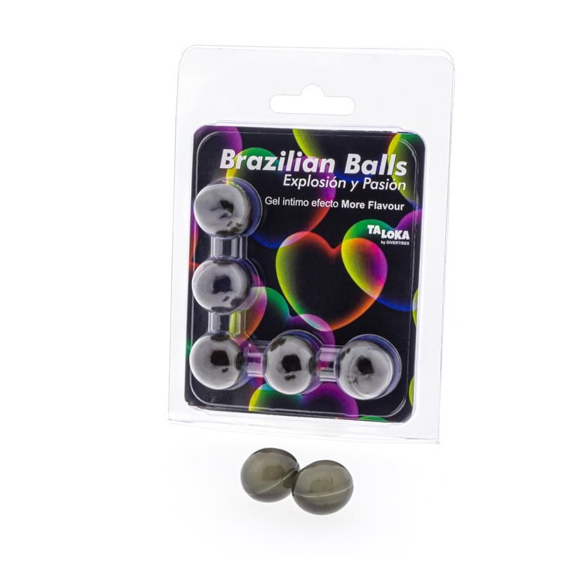 Set 5 Brazilian Balls Gel More Flavor Effect Set 5 Brazilian Balls Gel More Flavor Effect