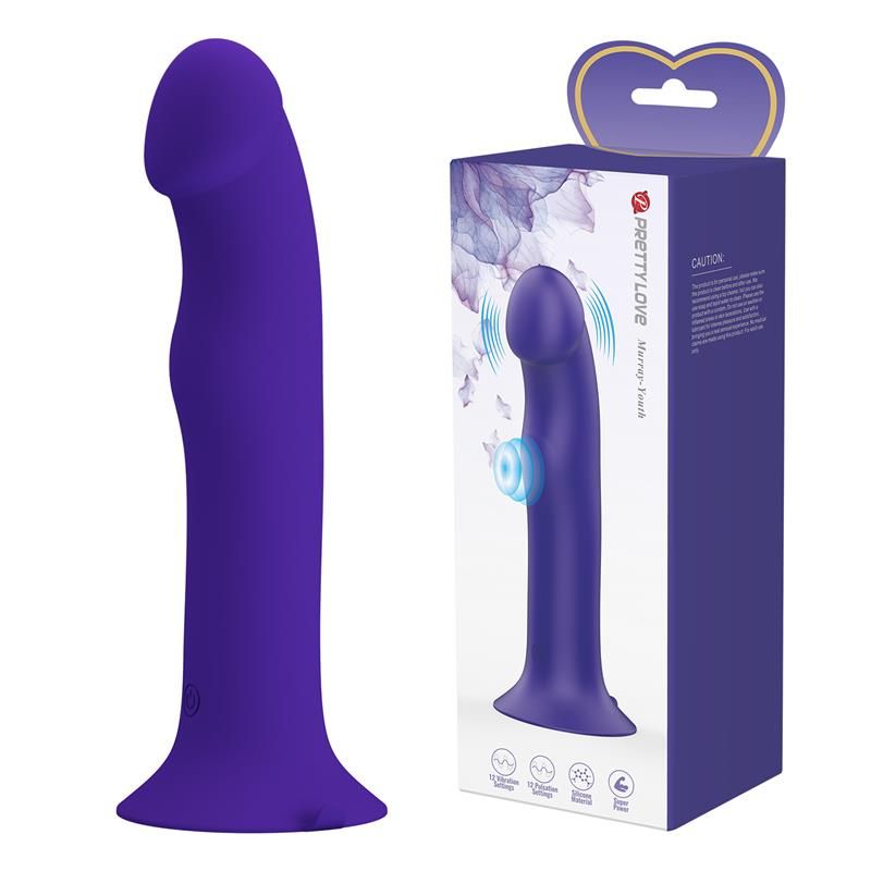 Murray Youth Dildo with Vibration and Pulsation Murray Youth Dildo with Vibration and Pulsation
