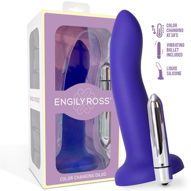 Color-Changing Dildo Purple to Pink Size S 14 cm Color-Changing Dildo Purple to Pink Size S 14 cm