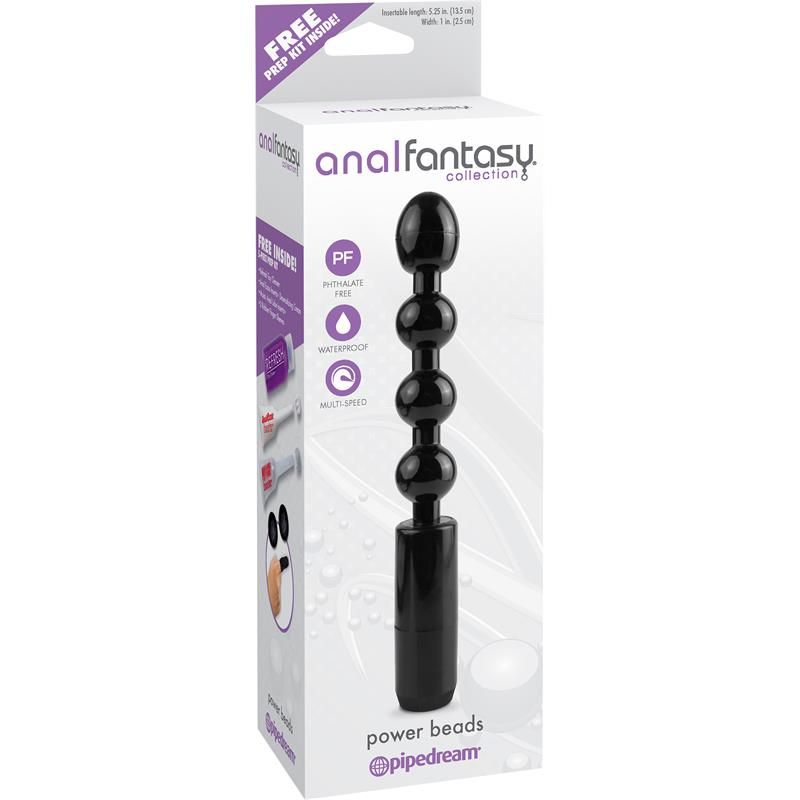 Power Beads with Vibration Black Power Beads with Vibration Black