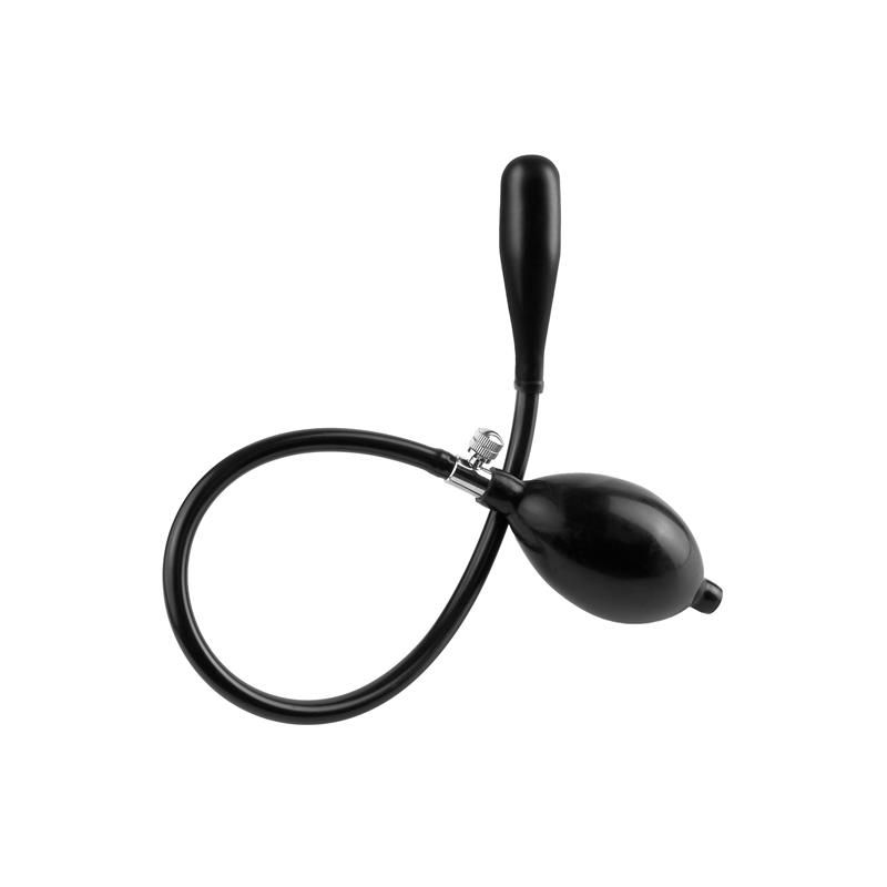 Inflatable Silicone Ass Extensor Black Inflatable Silicone Ass Extensor Black
