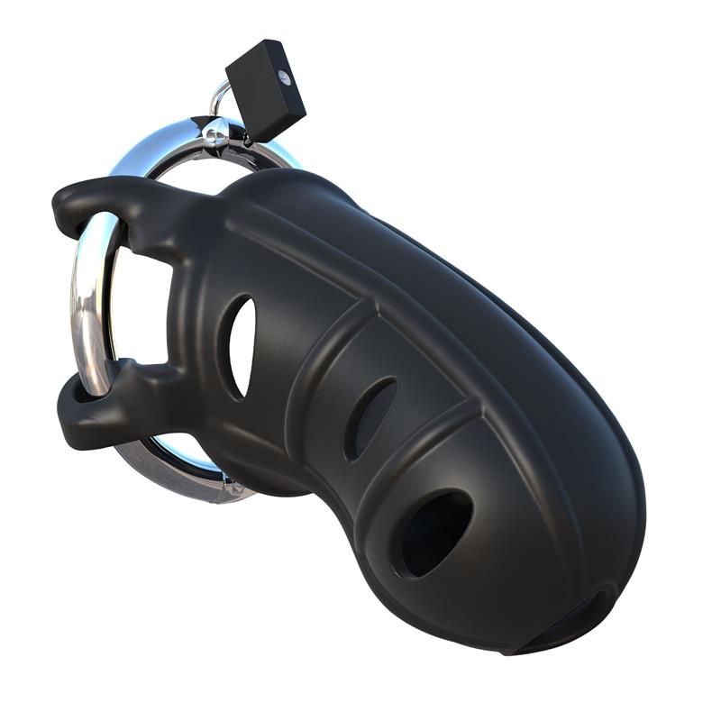 Fantasy C-Ringz Hardcore Silicone Cock Blocker Black Fantasy C-Ringz Hardcore Silicone Cock Blocker Black