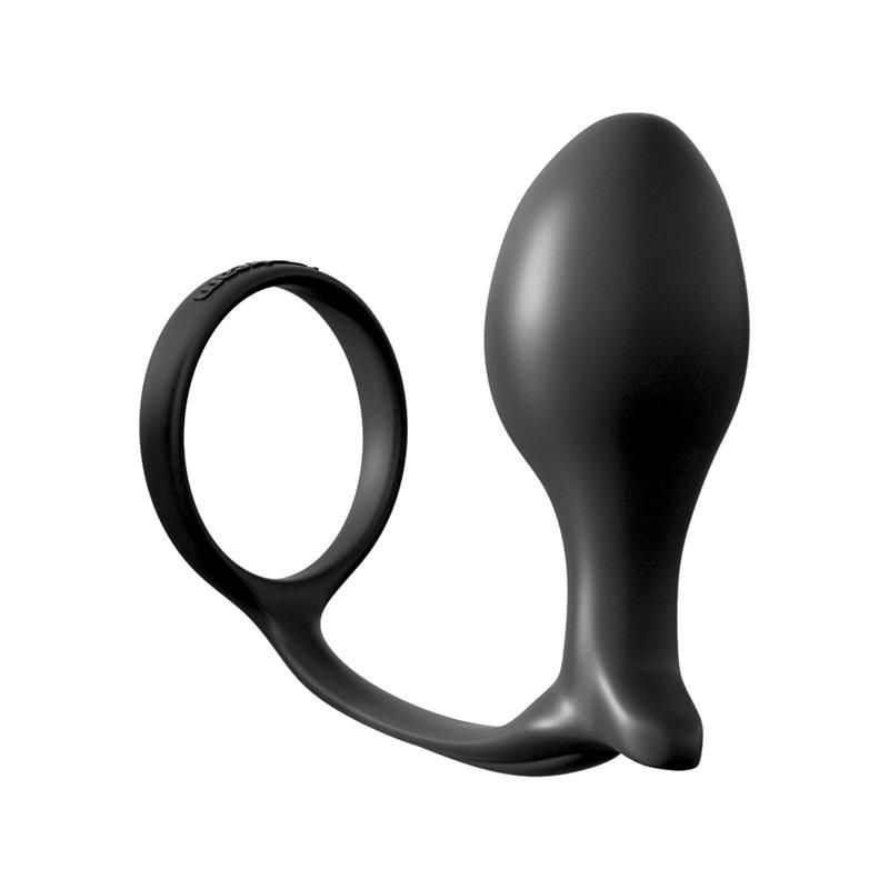 Butt Plug Ass-Gasm Advanced Plug Black Butt Plug Ass-Gasm Advanced Plug Black