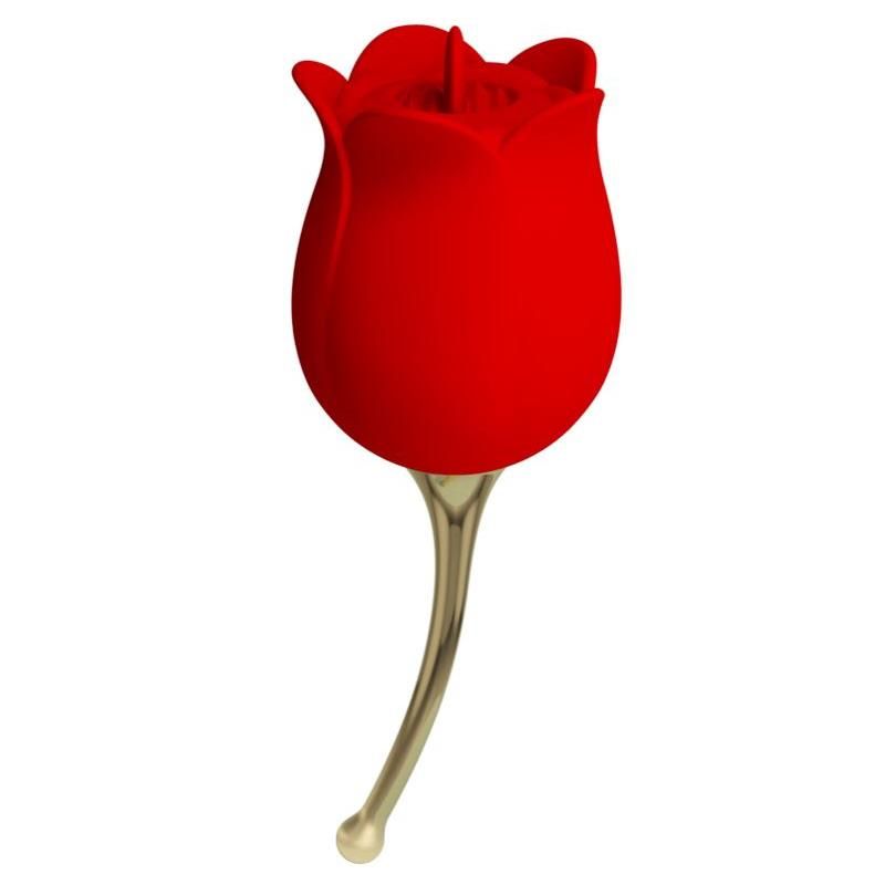 Rose Lover Licking and Vibrating Stimulator Rose Lover Licking and Vibrating Stimulator
